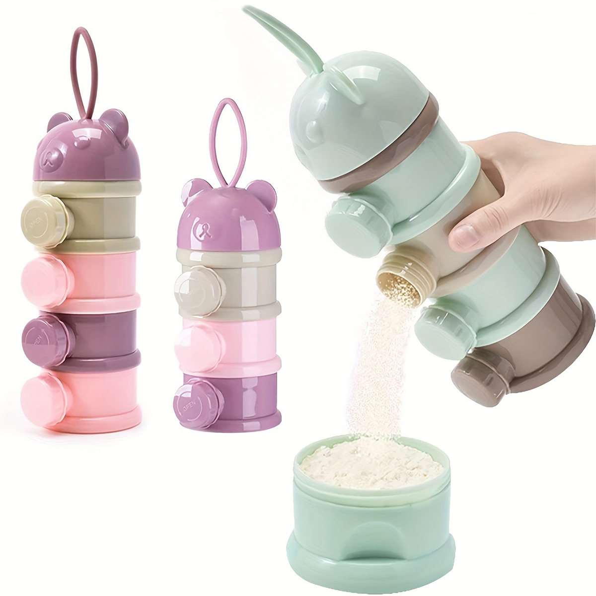 Baby Food Zone - Pojemnik na mleko w proszku dla