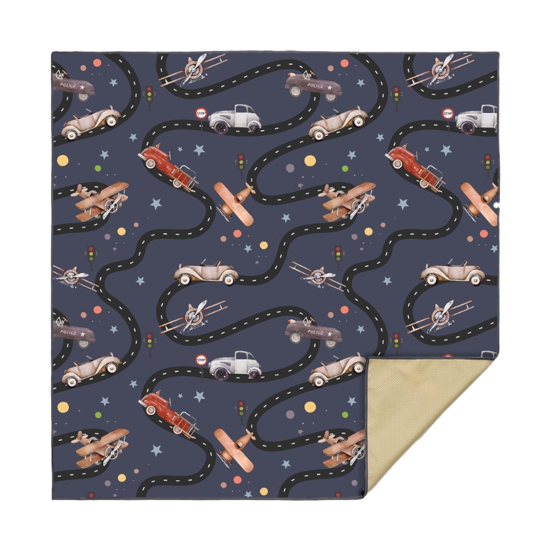 Highchair Splash Mat - 581F silikonowa mata rozbryzgowa wielokrotnego użytku