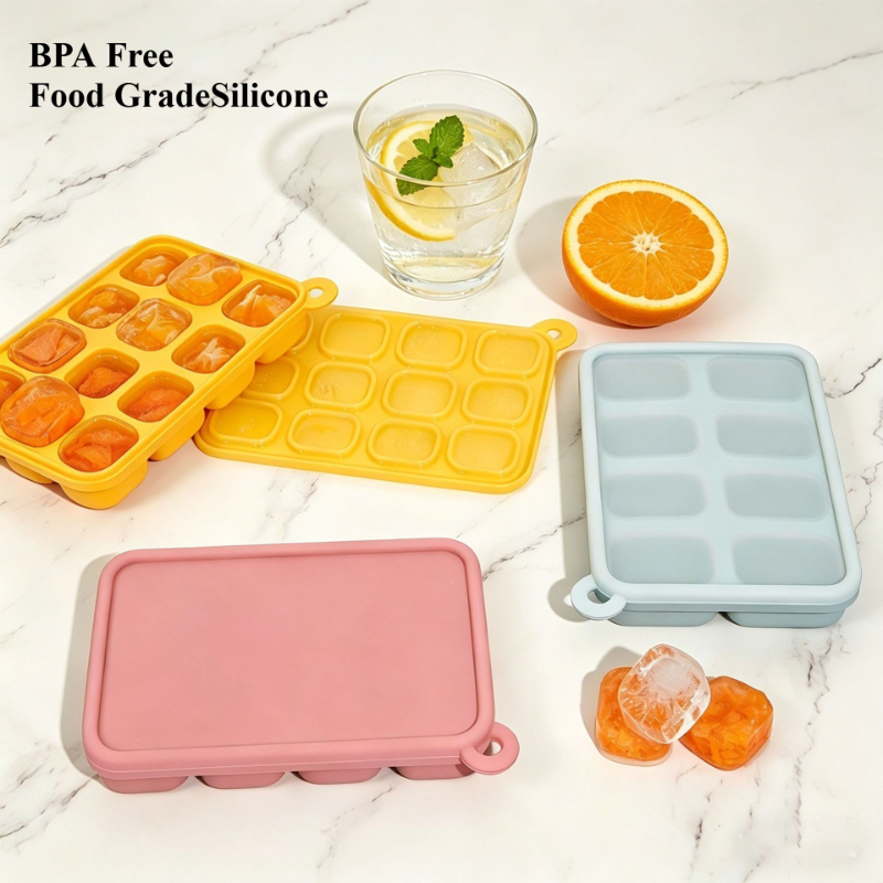 Easy Baby Food - Platynowa silikonowa forma do mrożenia pokarmów