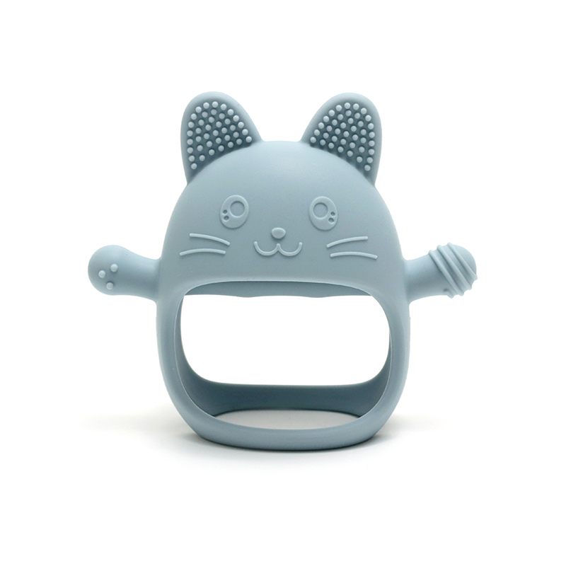 Baby Food Teether - Rękawiczki do ząbkowania dla niemowląt -