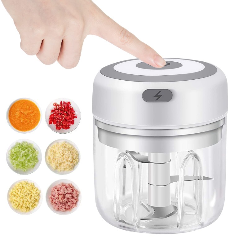 Baby Food Mill - Elektryczny rozdrabniacz do czosnku 250 ml,
