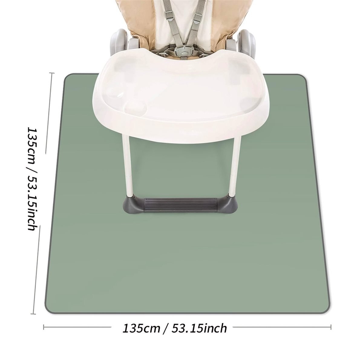 Highchair Splash Mat - FUA@ Mata ochronna pod krzesełko do