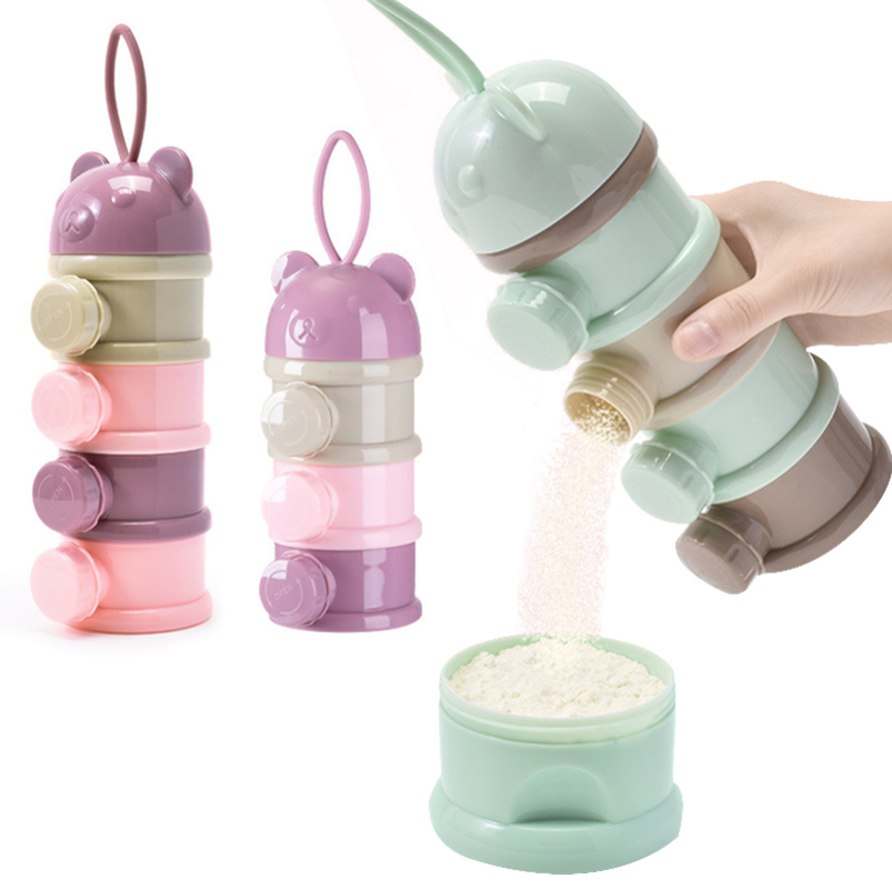Baby Food Zone - Przenośny pojemnik na żywność z trzema/czterema