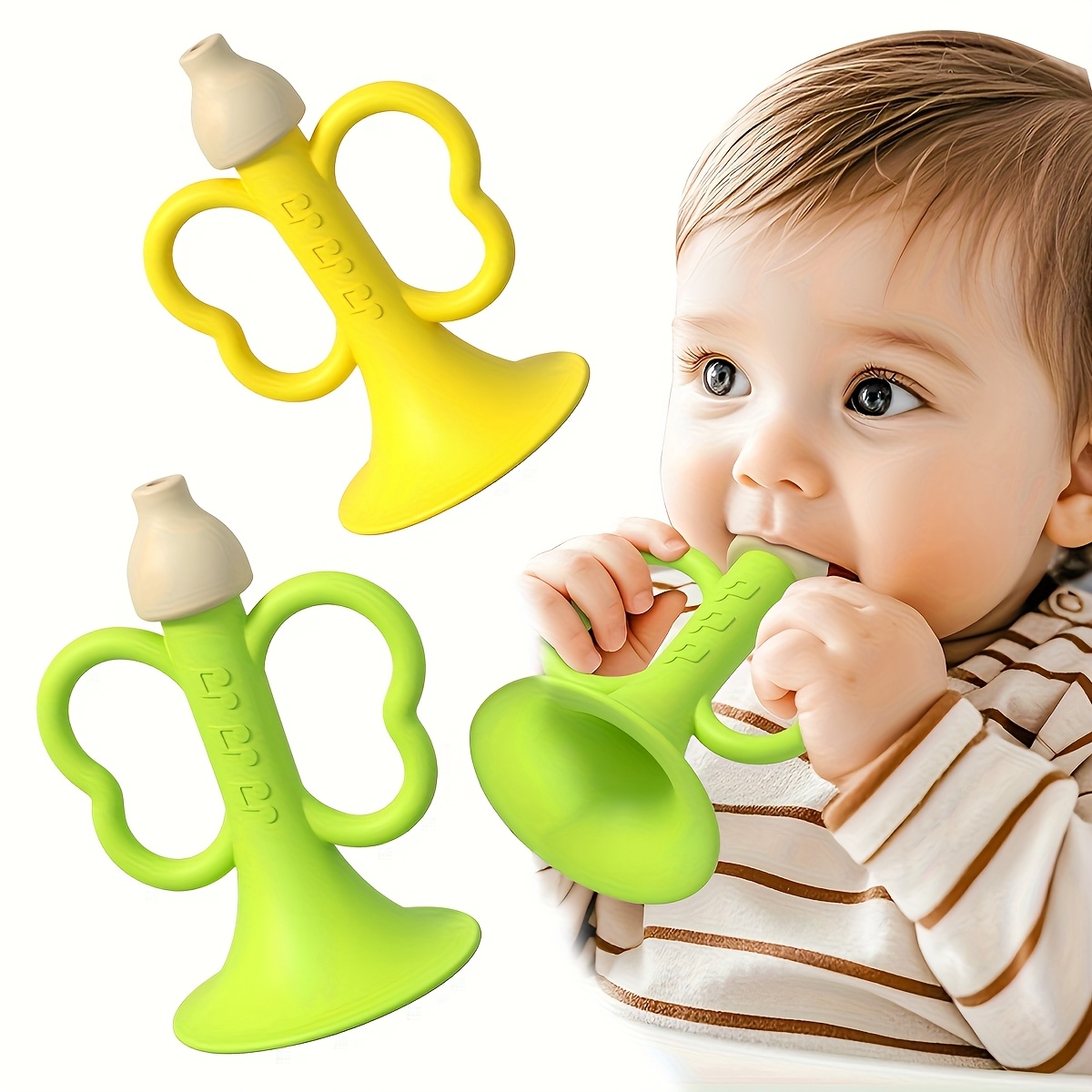 Baby Food Teether - Rog do gryzienia dla niemowląt, sensoryczna