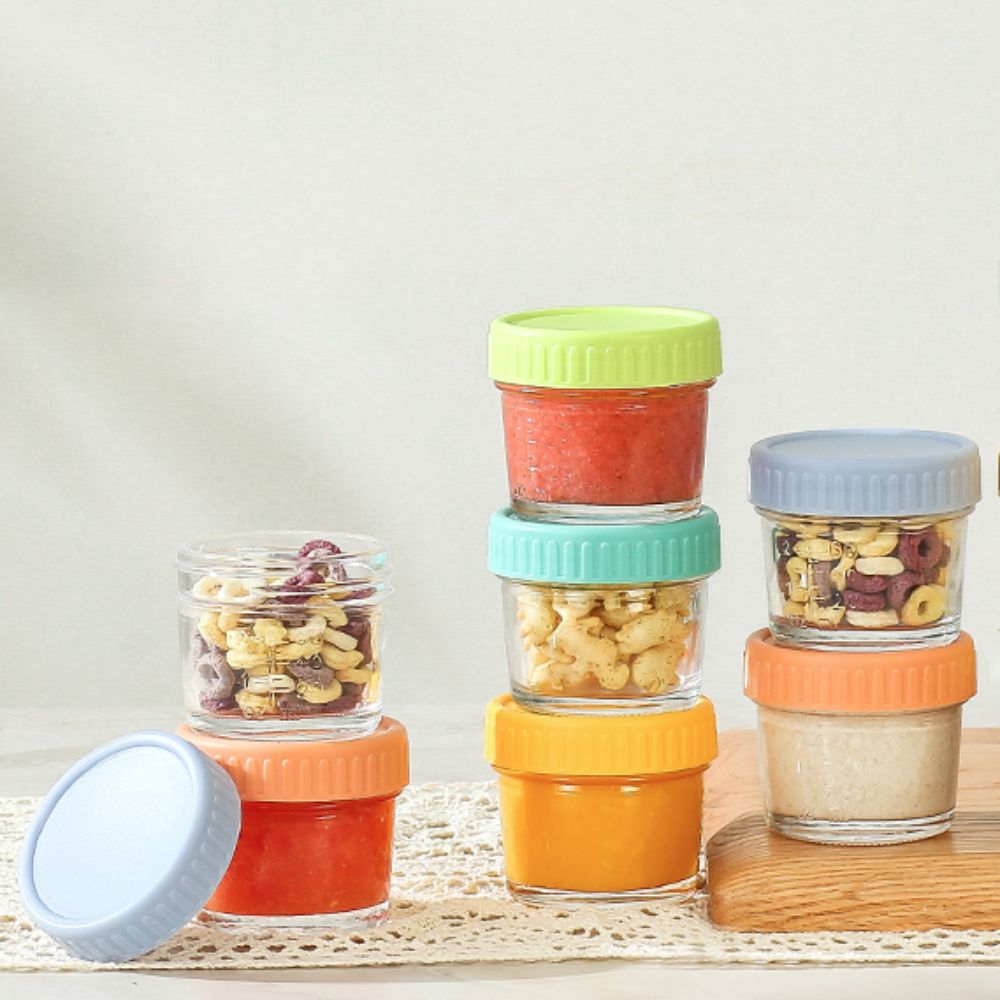 6 szt. Szklane słoiki typu Mas – Baby Food Containers Glass recenzja i cena