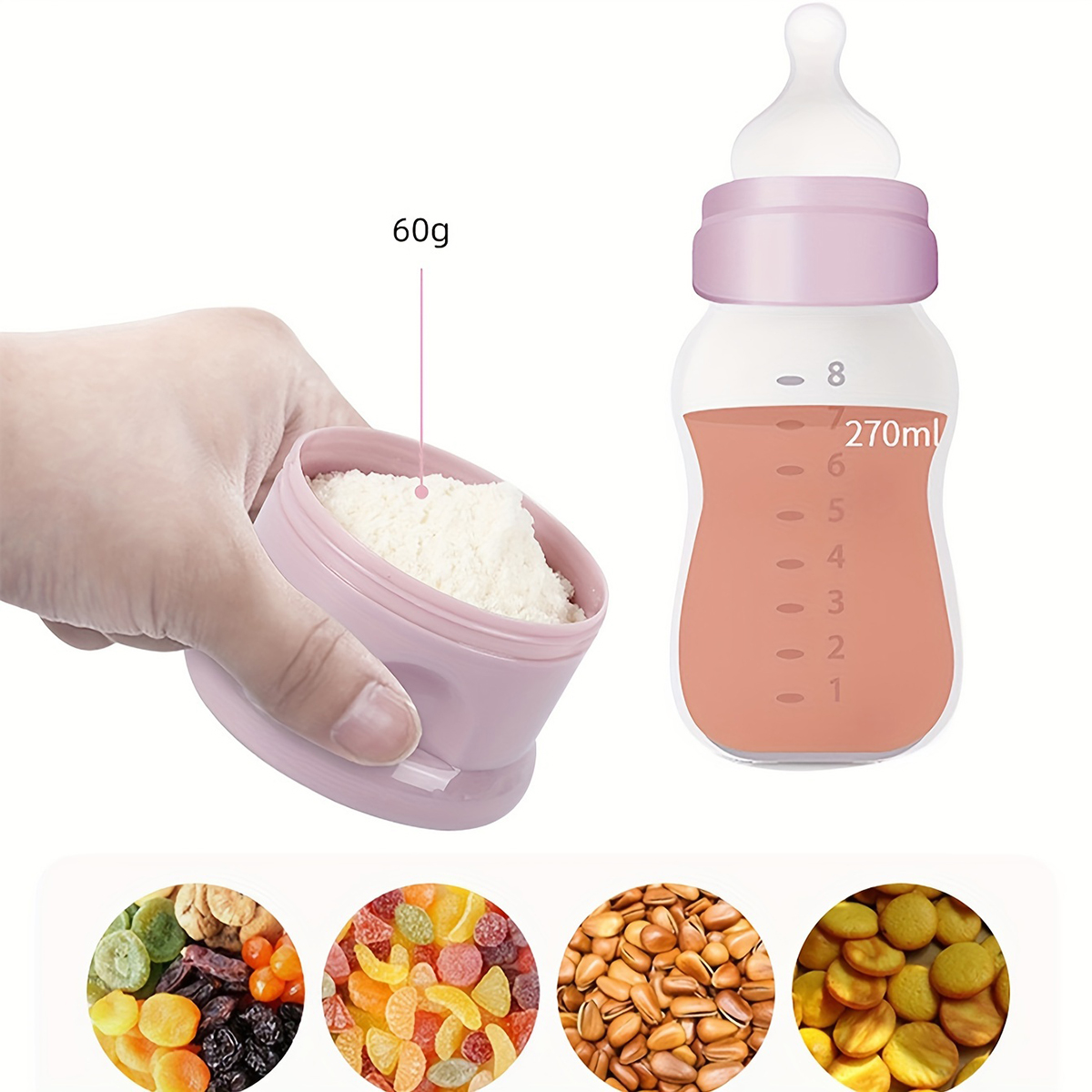 Pojemnik na mleko w proszku dl – Baby Food Zone recenzja i cena