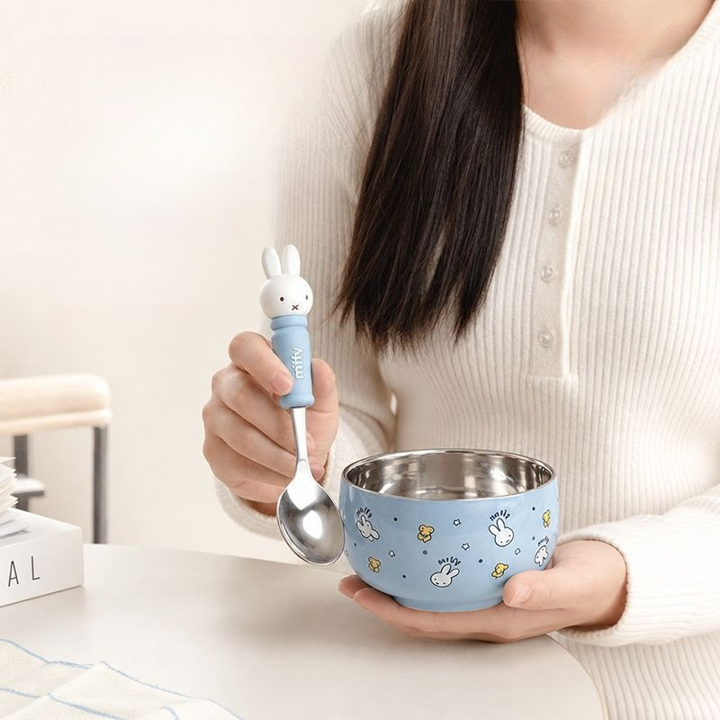 Kreskówkowa, kawaii miseczka M – Baby Food Japan recenzja i cena
