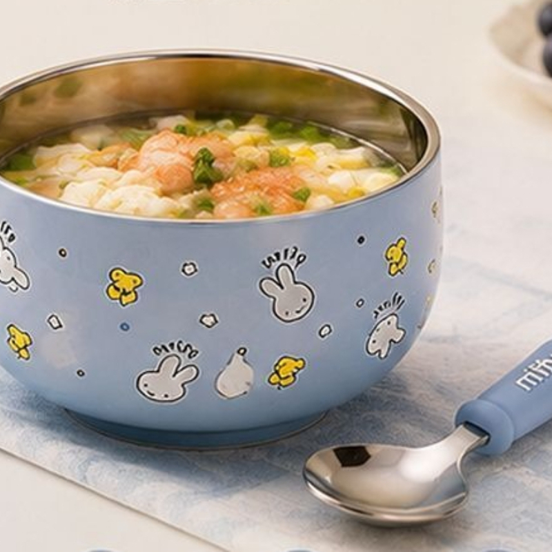 Kreskówkowa, kawaii miseczka M – Baby Food Japan recenzja i cena