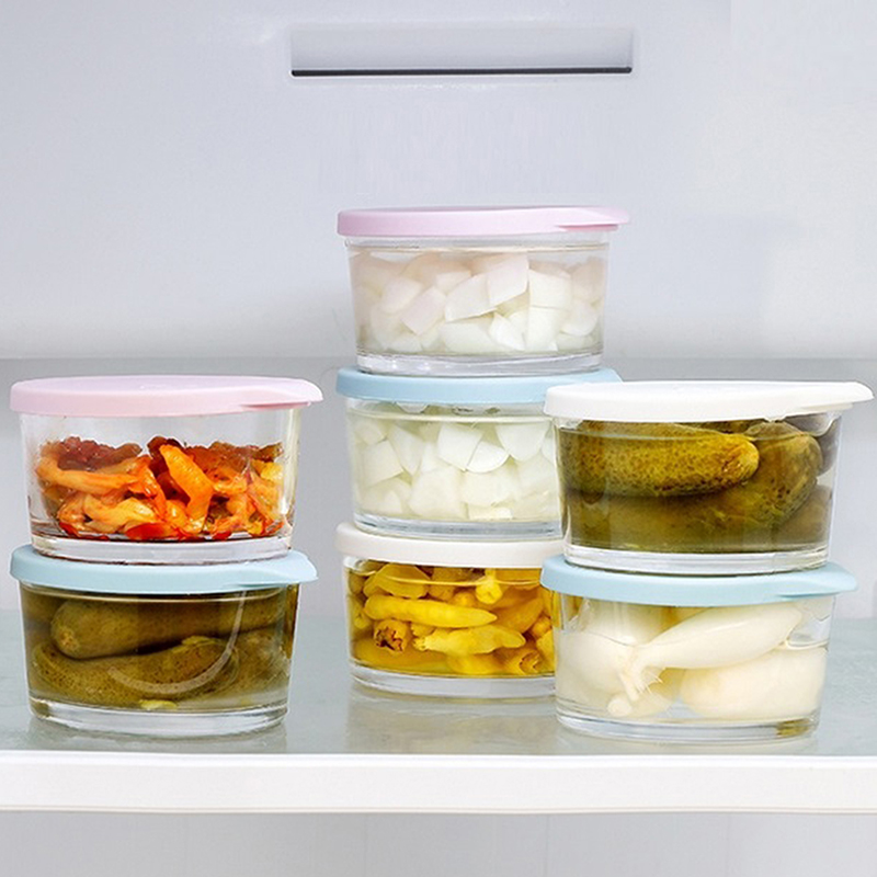 ● Okrągły pojemnik do przechow – Baby Food Containers Glass recenzja i cena