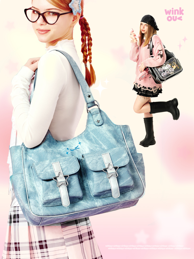 Torba codzienna z denimu, dwuw – Baby Food Japan recenzja i cena