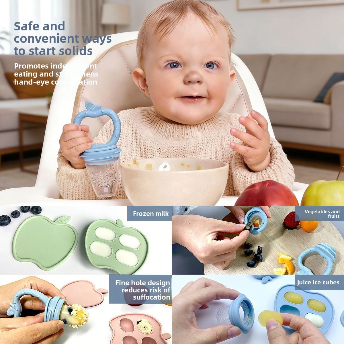 Nowy smoczek-łyżeczka Apple Te – Baby Food Apple recenzja i cena