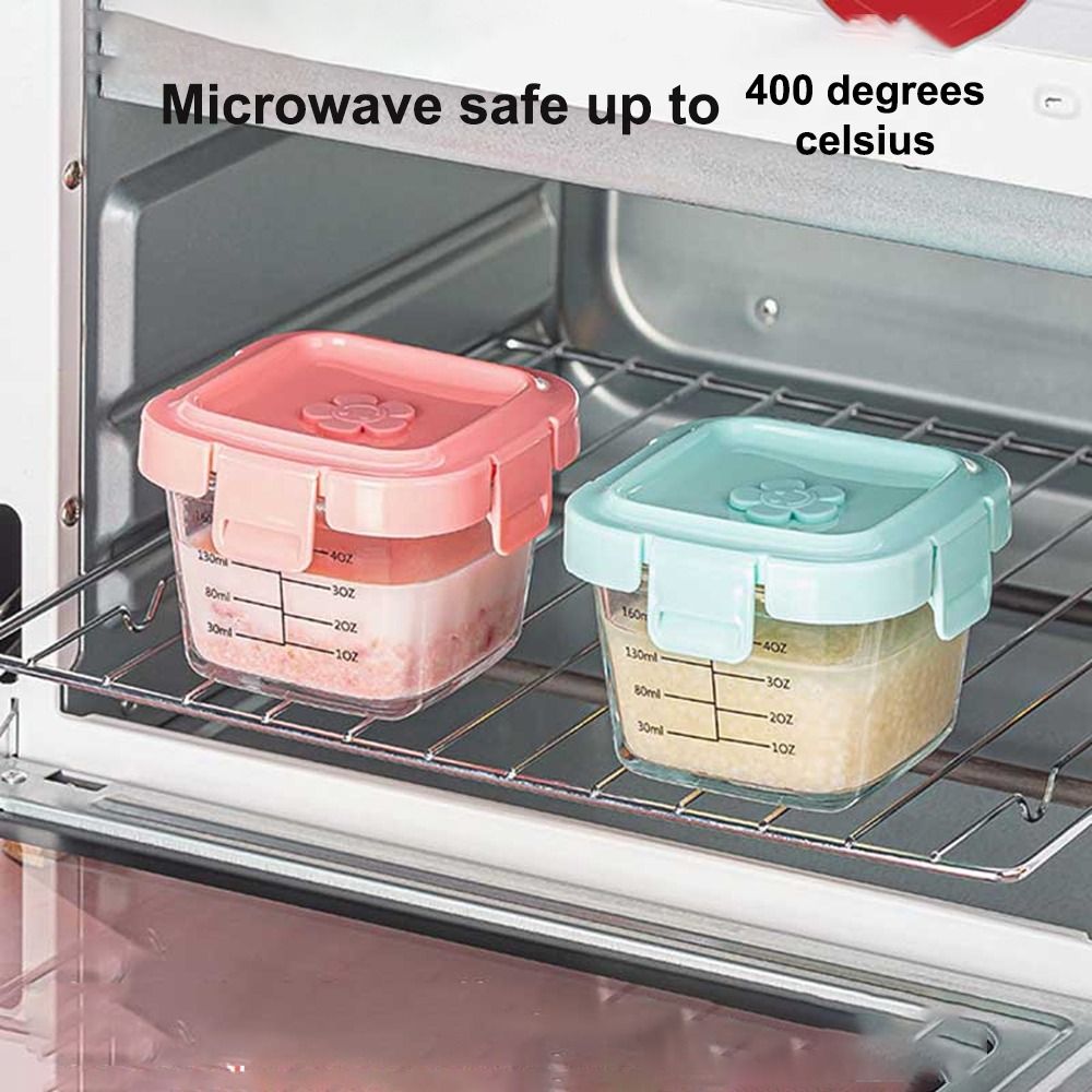 Szklany pudełko do przechowywa – Baby Food Containers Glass recenzja i cena