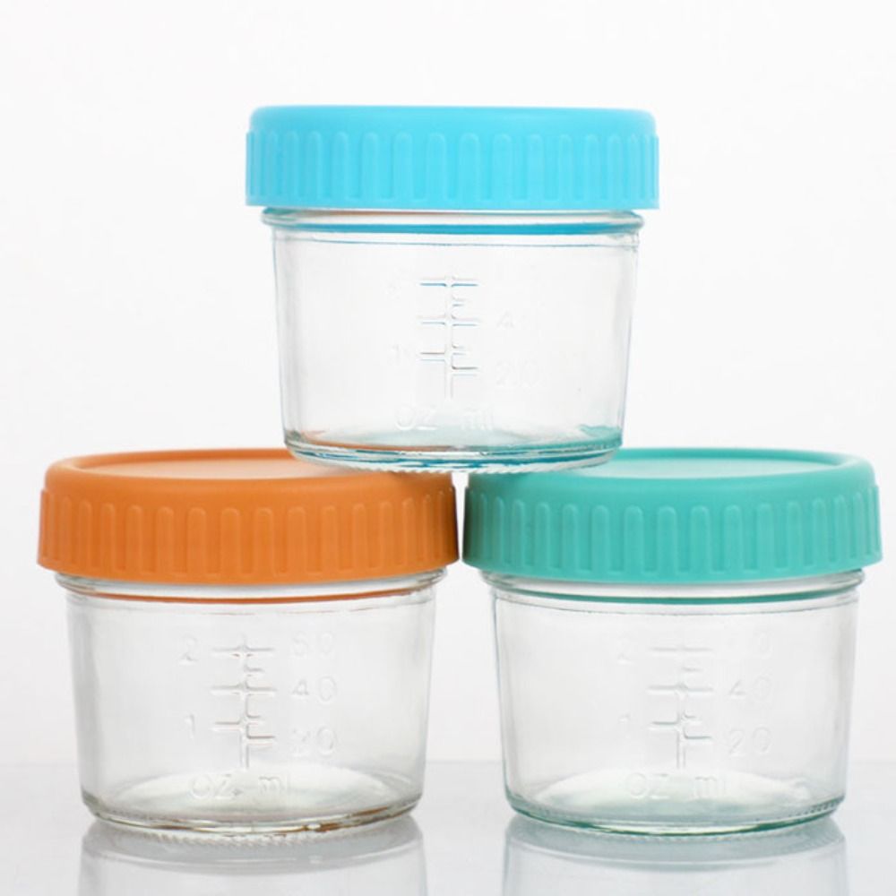 6 szt. Uniwersalnych szklanych – Baby Food Containers Glass recenzja i cena