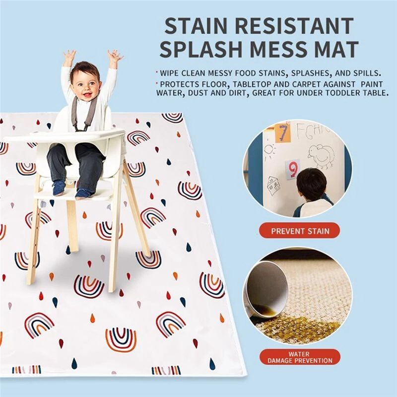 【SUPER OFERTA】Antypoślizgowa m – Highchair Splash Mat recenzja i cena