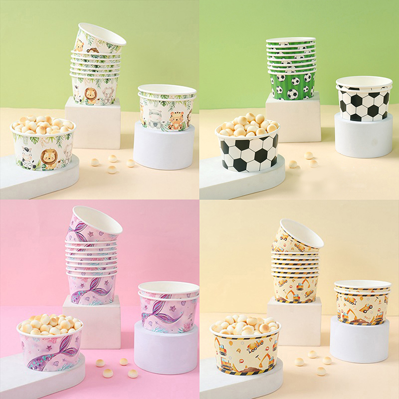 10 szt. Papierowe miseczki na  – Baby Food With Avocado recenzja i cena