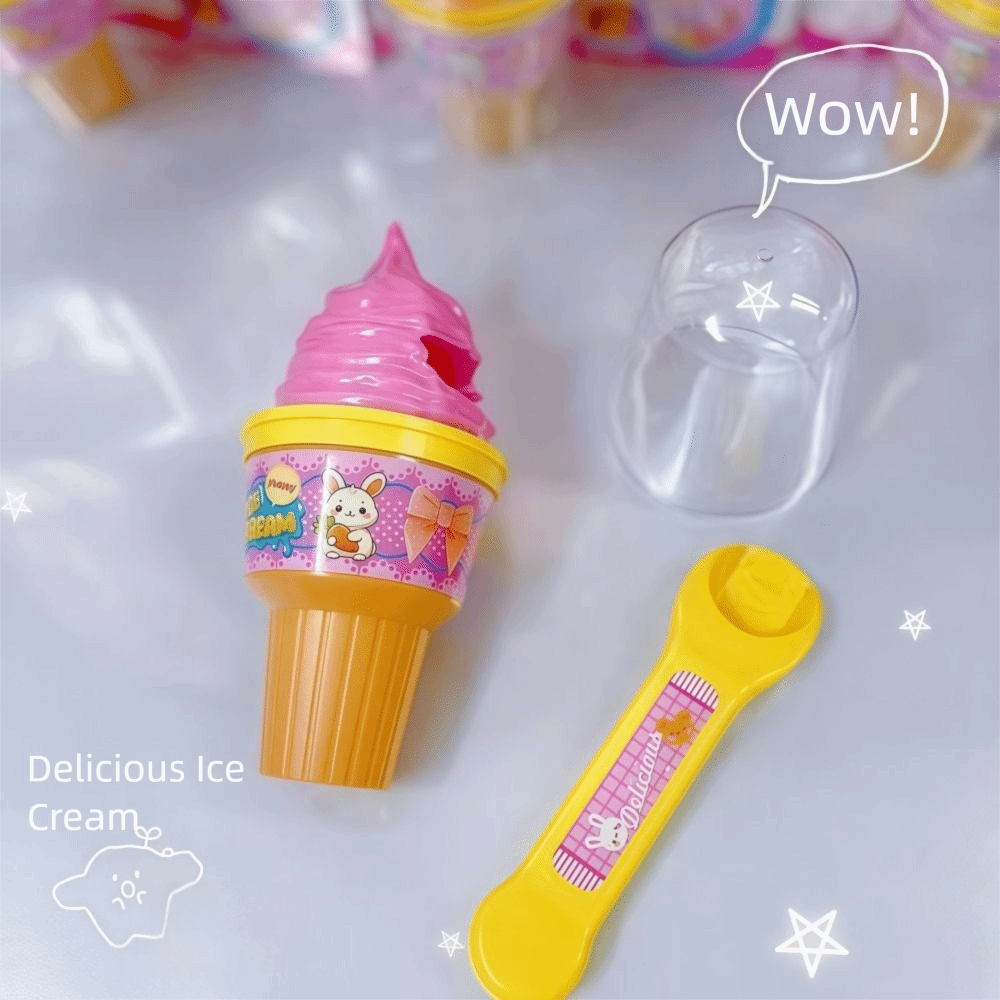 Symulacja jedzenia, lody w roż – Baby Food Japan recenzja i cena