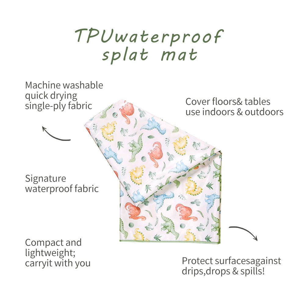 Elinfant 1 Pc Mata na wysokie  – Highchair Splash Mat recenzja i cena