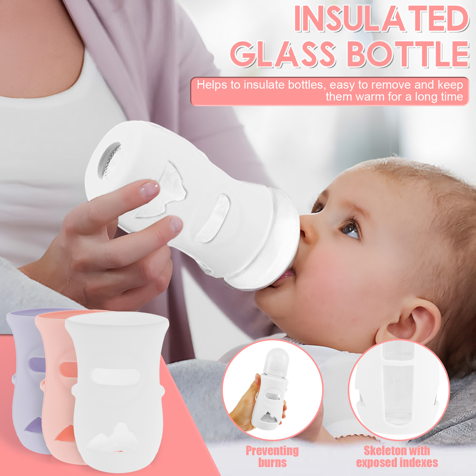 Silikonowe rękawy Silikonowy p – Baby Food Containers Glass recenzja i cena