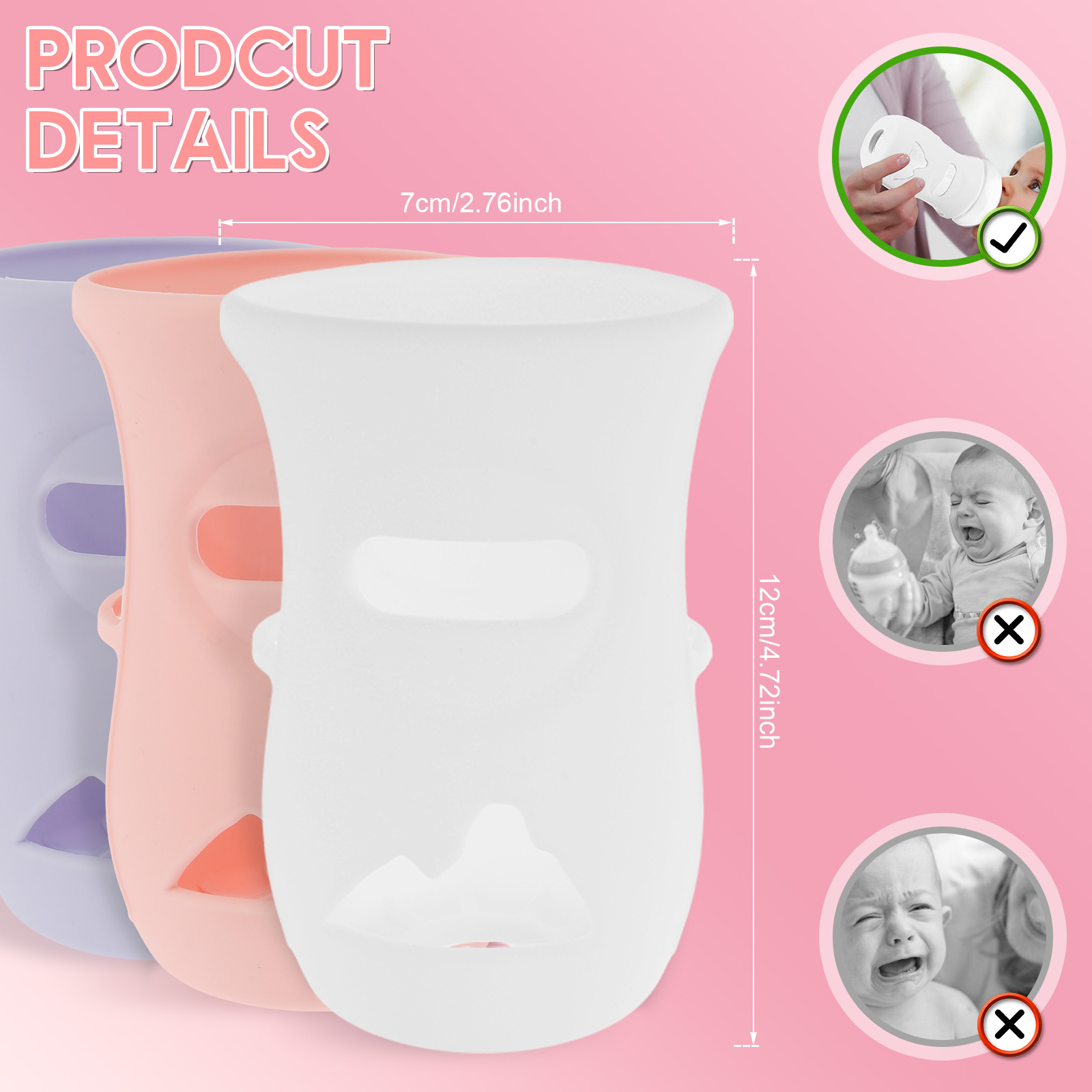 Silikonowe rękawy Silikonowy p – Baby Food Containers Glass recenzja i cena