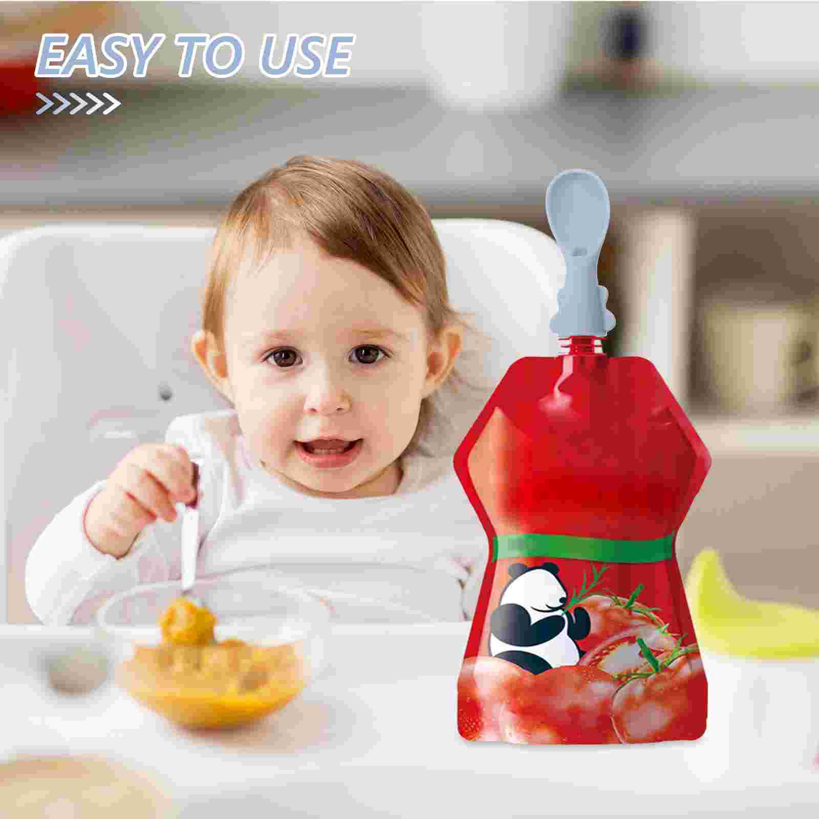 4 szt. Zestaw łyżek do torby d – Baby Food Variety Pack recenzja i cena