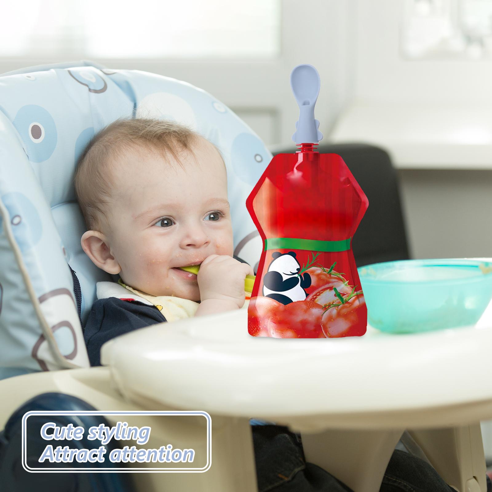 4 szt. Zestaw łyżek do torby d – Baby Food Variety Pack recenzja i cena