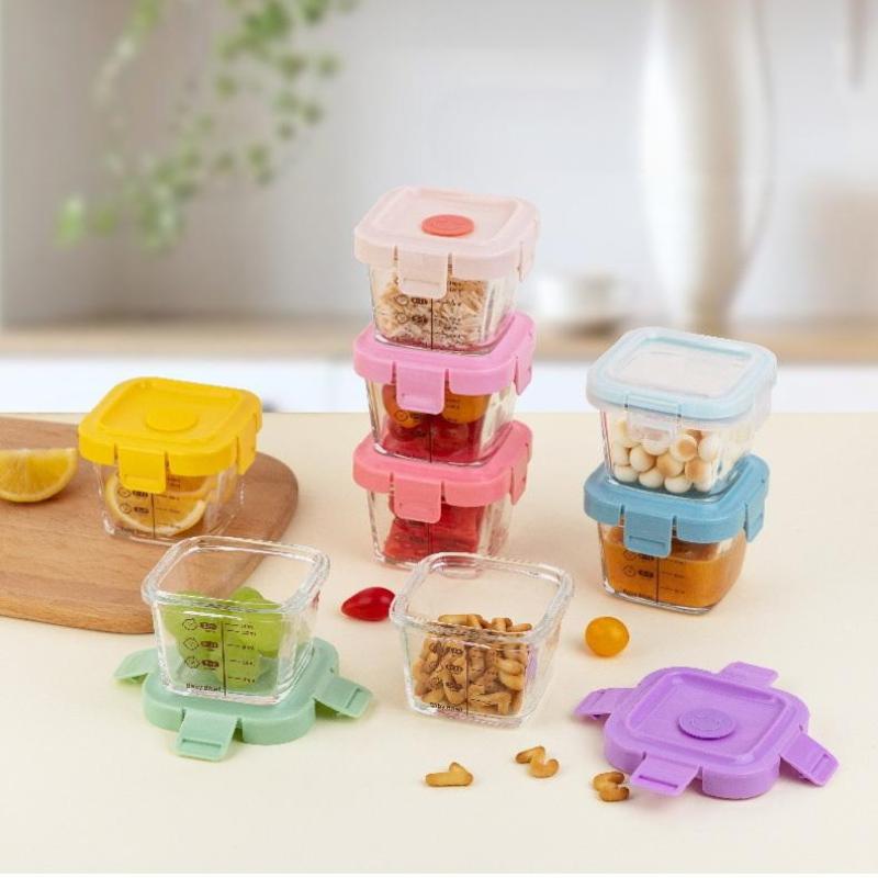 Odporny na ciepło pojemnik do  – Baby Food Containers Glass recenzja i cena