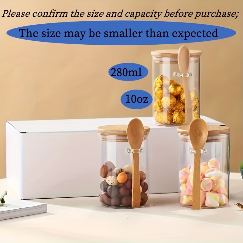 Słoik na słodycze 280 ml, słoi – Baby Food Containers Glass recenzja i cena