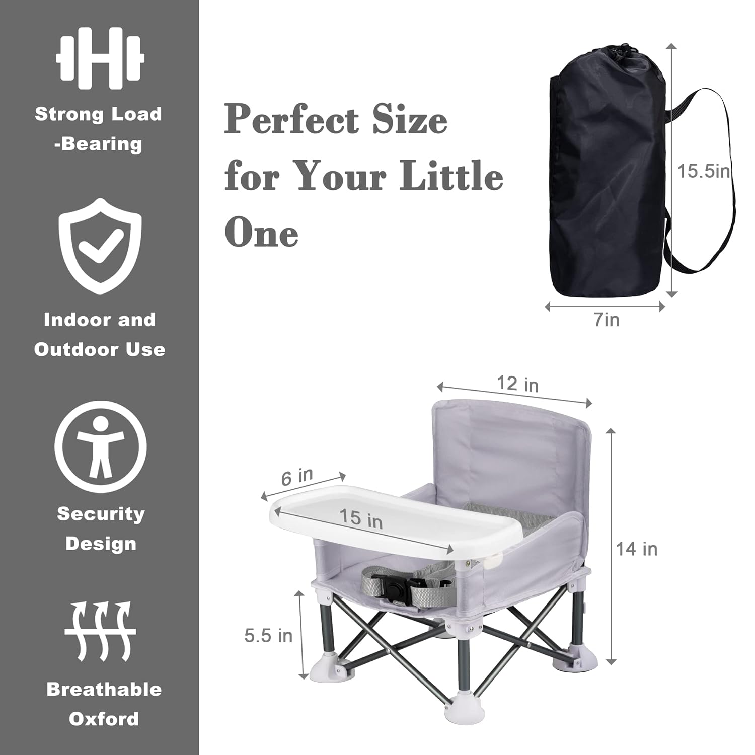 Składane krzesełko dla dziecka – Baby Food Eating Chair recenzja i cena
